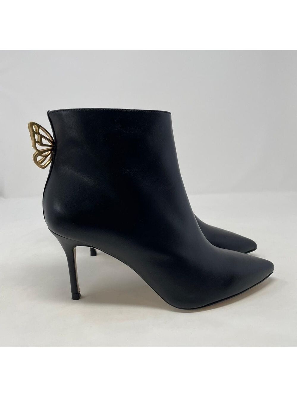 Sophia Webster Mariposa Butterfly Ankle Boots in Black Leather - NWT - Picture 6 of 13